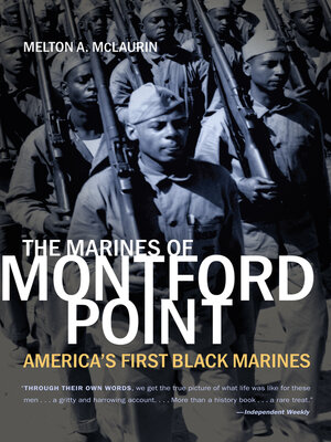 cover image of The Marines of Montford Point